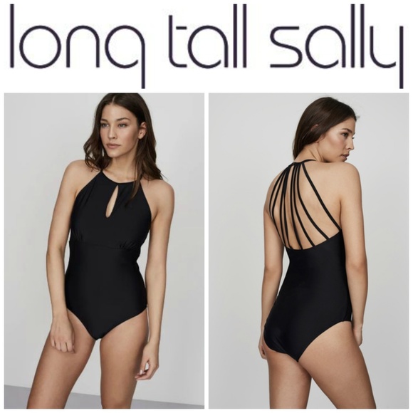 Long Tall Sally Other - Long Tall Sally Multi Strap Caged Back Swimsuit
